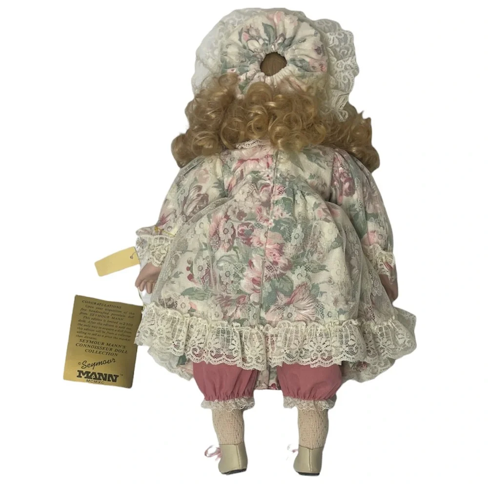 Vintage Victorian Doll Seymour Mann A Connoisseur Collection Crying Courtney